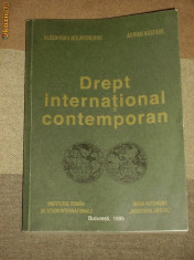 DREPT INTERNATIONAL CONTEMPORAN foto