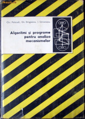 Algoritmi si programe pentru analiza mecanismelor - C. Pelecudi foto