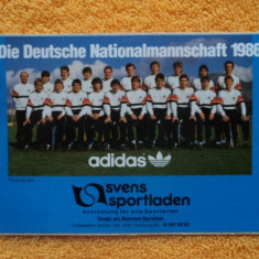 Foto nationala GERMANIEI 1986 ( sticker)