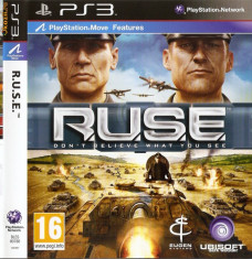 JOC PS3 R.U.S.E. MOVE COMPATIBLE ORIGINAL / STOC REAL / by DARK WADDER foto