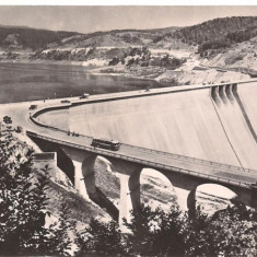 carte postala(ilustrata)-BICAZ-Barajul hidrocentralei