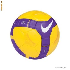 MINGE FOTBAL NIKE T90 PREMIER TEAM HI VIS - GALBEN/MOV foto
