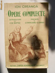 ION CREANGA OPERE COMPLETE 1943 foto