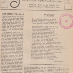 11 nr. Revista GANDIREA - literara-artistica-sociala (an I, 1921,Cluj)