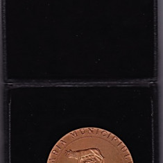 Medalie comemorativa Cluj,statuia Avram Iancu,lupoaica,imparatul Traian