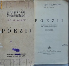 St. O. Iosif, Poezii, 1944, editie definitiva ingrijita de Serban Cioculescu