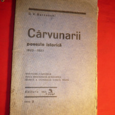 D.V.Barnoschi - Carvunarii -Ed.a IIa -1928,Ed.Bilete de Papagal