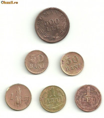 Moneda 50 bani 1947 Regatul Romaniei Mihai I foto