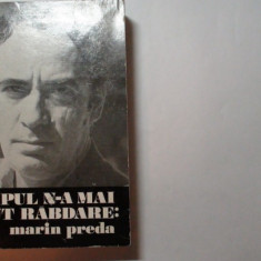 Timpul n-a mai avut rabdare Marin Preda,p9