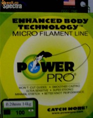 Fir textil Power PRO 0.2 - 0.5 mm role 100m foto