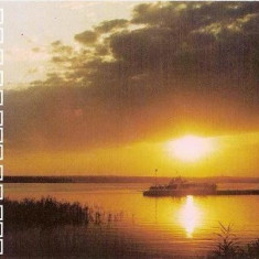 CP195-36 Mamaia -Apus pe lacul Siutghiol (Constanta) - carte postala, necirculata -starea care se vede