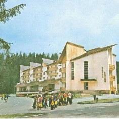CP195-33 Judetul Neamt: Durau: Hotel ,,Durau" - carte postala, necirculata -starea care se vede