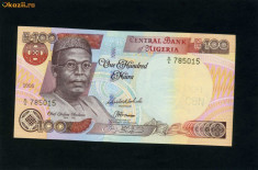 Nigeria 100 naira 2005 necirculata P28 foto