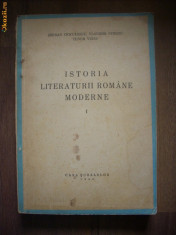 S.Cioculescu - Istoria literaturii romane moderne / ed.I,1944 foto