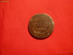 *Moneda 1 Kr Austria ,1816,S ,bronz ,cal.slaba ,d=2,4cm.