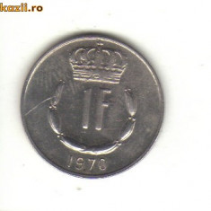 bnk mnd Luxemburg 1 franc 1970