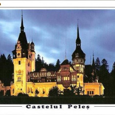 CP196-01 Castelul Muzeu Peles -Sinaia -Judetul Prahova -carte postala, necirculata -starea care se vede