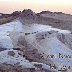 CP196-61 Vulcanii Noroiosi - Buzau -carte postala, necirculata -starea care se vede