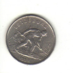 bnk mnd Luxemburg 1 franc 1952