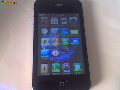 Replica Iphone 4 dual sim negru + Card 2GB GRATUIT ! Poze Reale ! foto