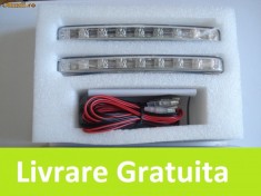 Daytime Running Lights , DRL , Daylight 8 SMD High Power foto