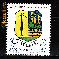 San Marino Blazon,U272 foto