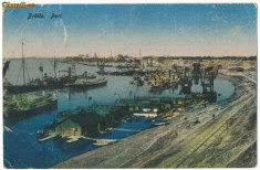 CFL 1922 ROMANIA ilustrata circulata Braila - nave in Port foto