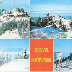 CP198-88 Masivul Postavarul -carte postala, circulata 1986 -starea care se vede