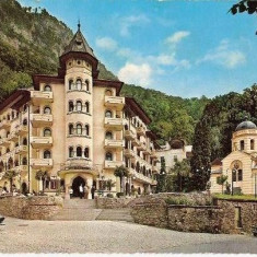 CP198-76 Herculane -Hotel Cerna -carte postala, circulata 1969 -starea care se vede