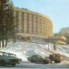CP198-84 Sovata -Hotel ,,Faget" -carte postala, circulata 1982 -starea care se vede