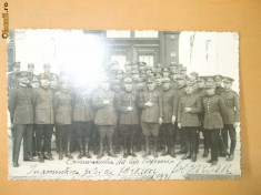 Carte Postala Grup ofiteri 1931 foto