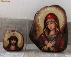Icoane Deosebite Pictate Piatra Unicate foto