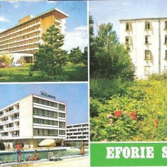 CP199-27 Eforie Sud -Imagini din statiune -carte postala, circulata 1981 -starea care se vede