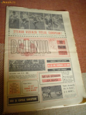 Balonul program revista FC OLT fotbal fan sport hobby 1989 de colectie foto