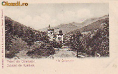 Sautari,Calimanesci,carte postala UPU necirculata apr.1902: Vila Cantacuzino foto