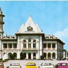 CP199-38 Buzau -Palatul Culturii (vot TVR) -carte postala, circulata 1978 -starea care se vede