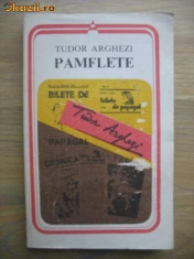 Tudor Arghezi - Pamflete foto