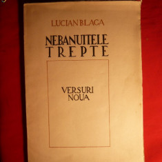 LUCIAN BLAGA -Nebanuitele Trepte - 1943 -Prima Editie