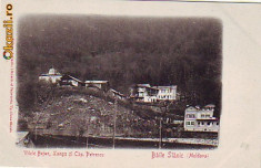 Ok-0893- Romania, Baile Slanic Moldova, c.p. UPU necirc. apr.1902: Vilele Bejan foto