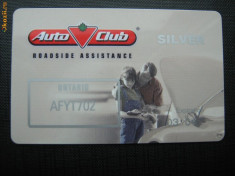 CARD AUTO CLUB - CANADA foto