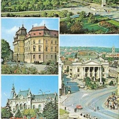 CP200-57 Oradea (pod) -carte postala, circulata 1977 -starea care se vede