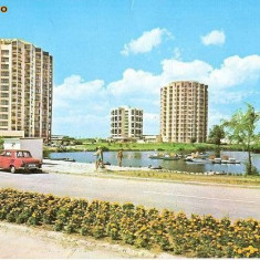 CP200-44 Mangalia Nord-Venus. Hotel ,,Vulturul" -carte postala, circulata 1972 -starea care se vede