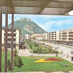 CP201-48 Deva -Vedere spre cetate -carte postala, circulata 1971 -starea care se vede