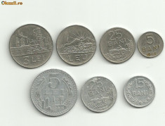 Moneda 25 bani 1966 3 lei 1966 5 lei 1978 foto