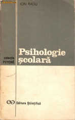 Psihologie scolara-Ion Radu foto