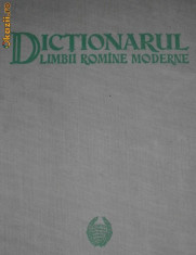 Dictionarul Limbii Romane Moderne foto