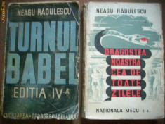 Neagu Radulescu - Dragostea noastra../Turnul Babel,autograf foto