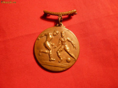 Medalie cu toarta - Campionatele Judetene de Fotbal - 1950 foto