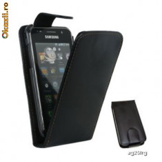 SAMSUNG I9000 GALAXY S HUSA DE PIELE NOUA ! foto