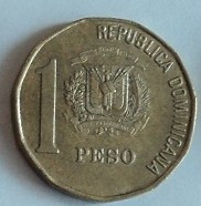 1 peso Republica Dominicana foto